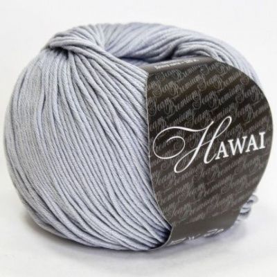 SEAM HAWAI  415  жемчужно-серый 100% мерсеризованный хлопок; 120м/50г